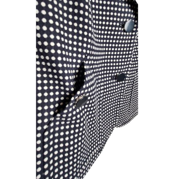 Talbots Jacket Polka Dot Short Lined Blazer Women's Size 8P - Picture 5 of 8